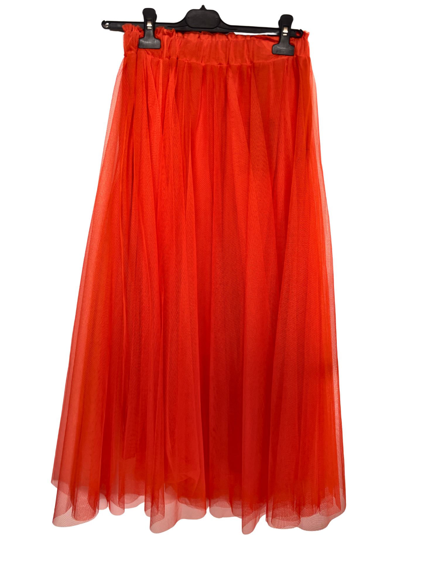 Jupe midi en tulle